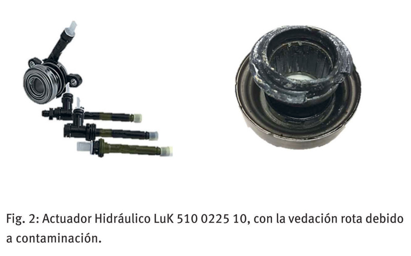 Informe Técnico Expoyer: Sistema de accionamiento de embrague