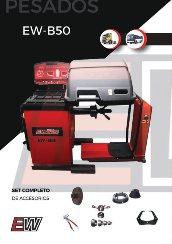 Descripción de producto Ewing: Balanceadoras EW-B80, EW-B67, EW-B98