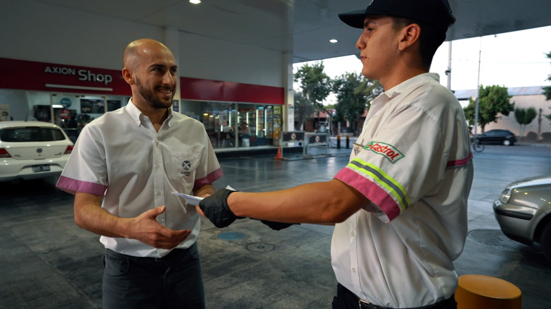 Estaciones AXION-Puebla, con el cliente como una parte más de su gran engranaje