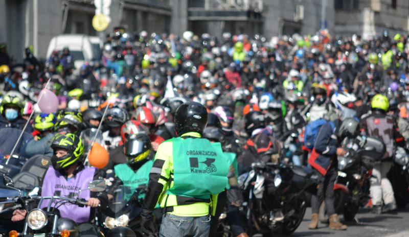 Se realizó una nueva caravana de KawaClub