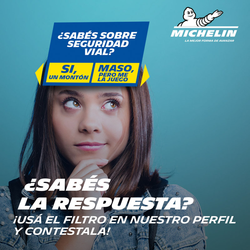 Michelin continua concientizando en seguridad vial con la nueva campaña 