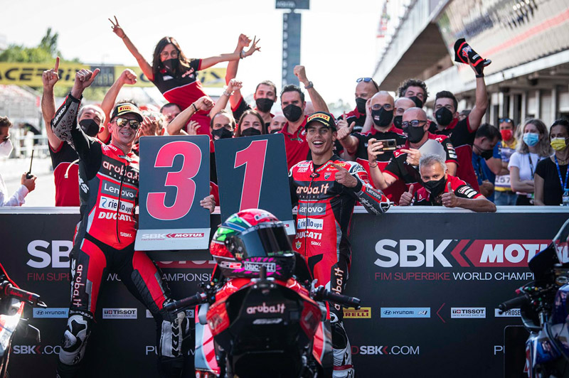 Victorias italianas de Ducati en MotoGP y WorldSBK