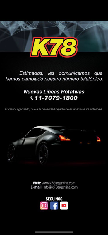 Novedades K78: Nuevas Líneas Rotativas