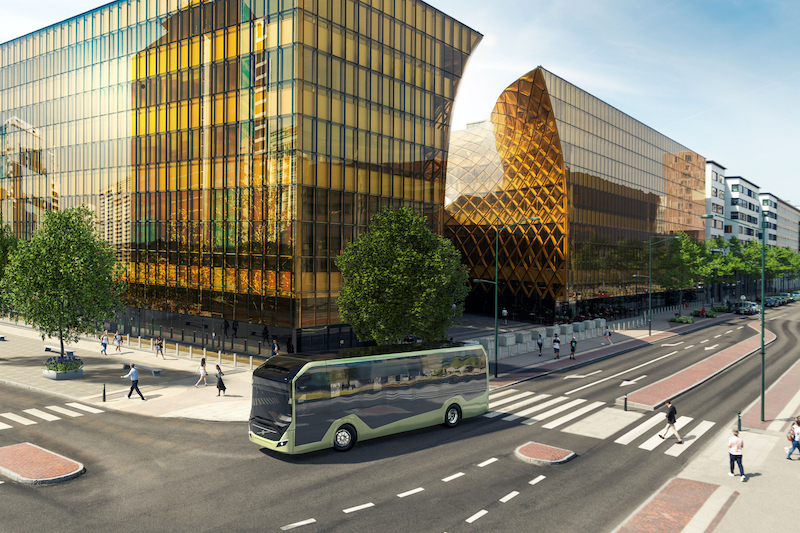 Volvo Buses presenta un nuevo chasis eléctrico en Europa, enfocado a los mercados globales