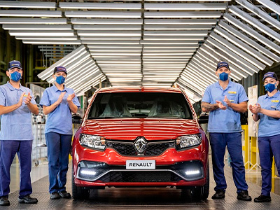 Las últimas unidades producidas del Sandero en Brasil, con un kit especial