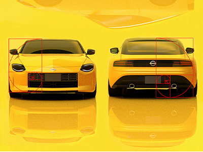 Elementos de diseño en la nueva generación Nissan Z