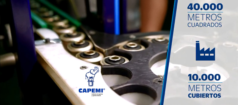 CAPEMI 65 años fabricando Autopartes de Goma y Goma-Metal