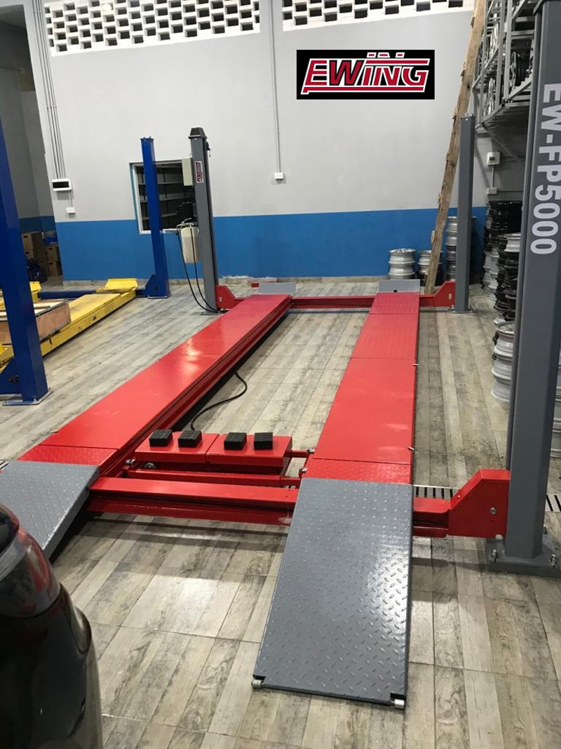 Elevador 4 columnas EW-FP5000 de EWING 