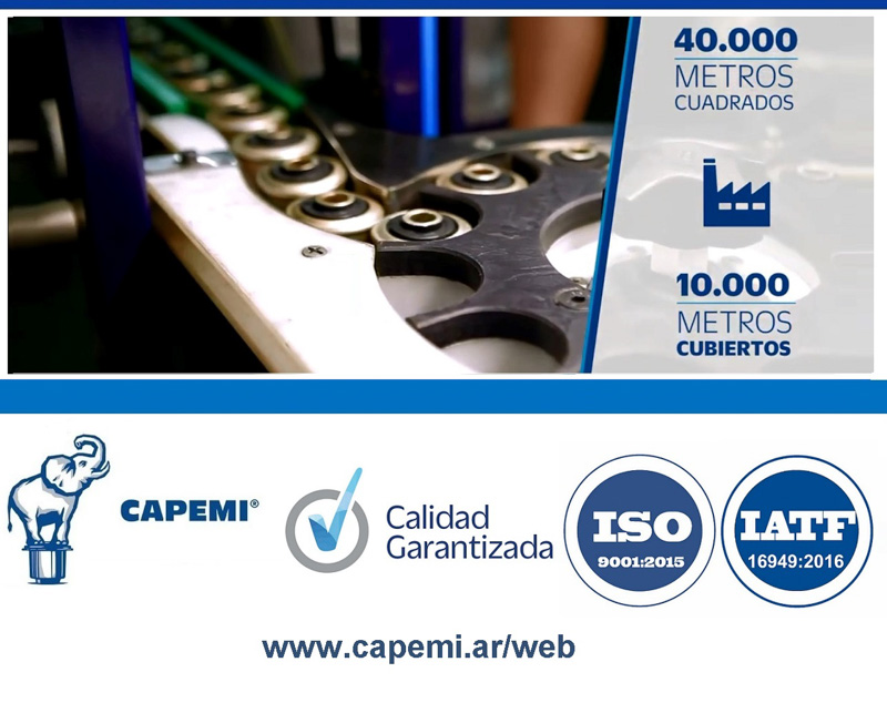 Descripción de Producto CAPEMI: Cazoletas 