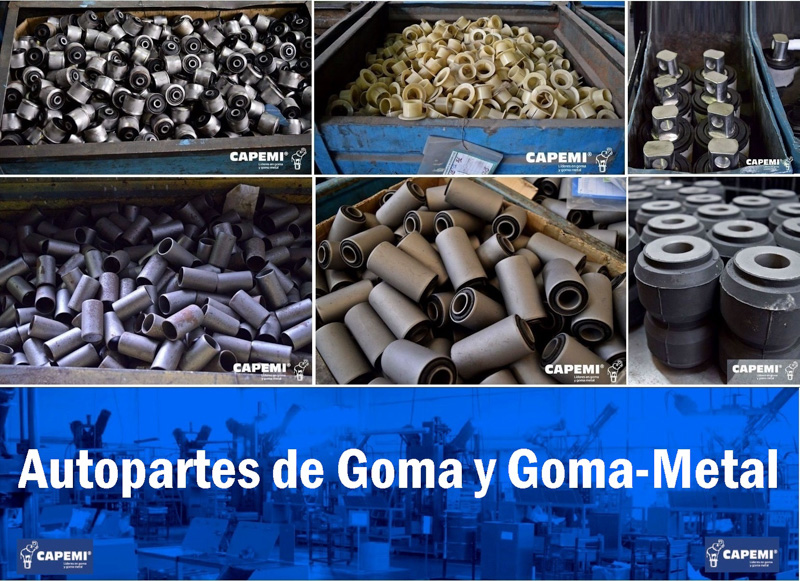Autopartes de Goma y Goma-Metal CAPEMI
