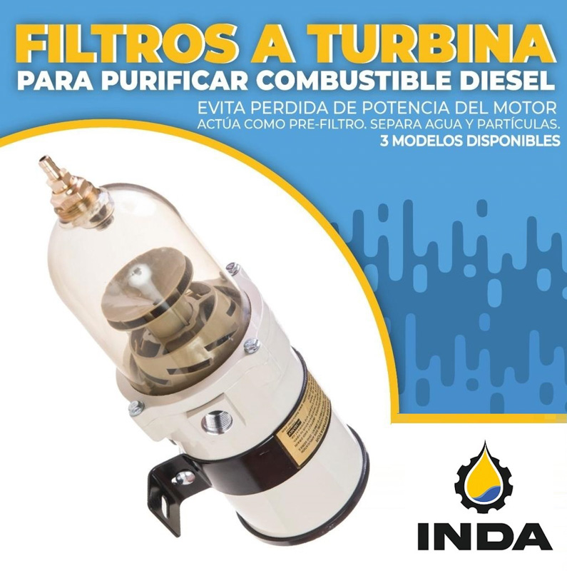 Inda Purificadores presenta sus Filtros Turbina 
