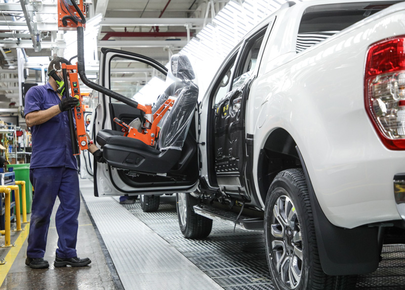 La planta de Pacheco de Ford se transforma