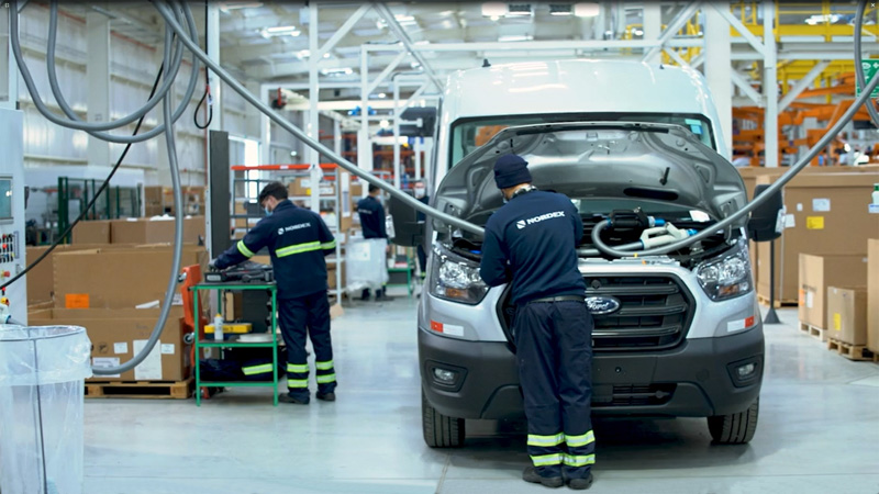 Producción de Ford Transit en Montevideo