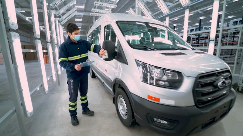 Producción de Ford Transit en Montevideo