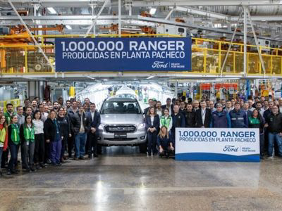 Un millón de Ranger en la planta de Pacheco