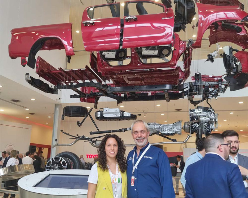 EMYVEC en el concurso de habilidades de Toyota Argentina