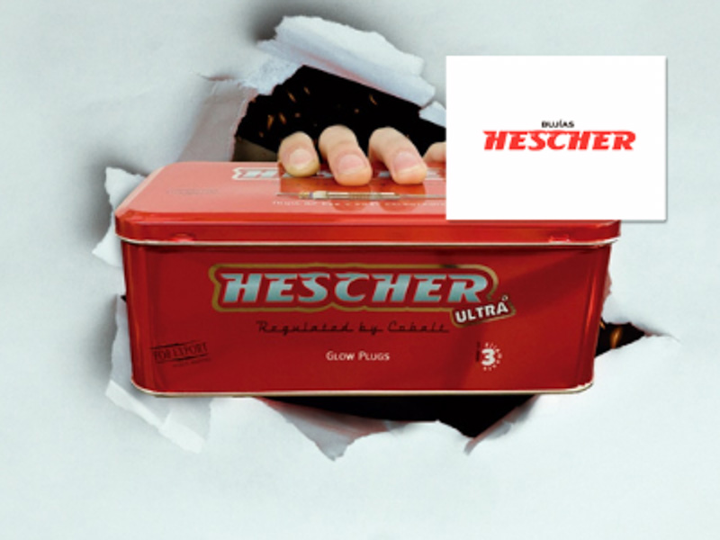 Bujías Hescher Ultra, con tecnología de triple filamento