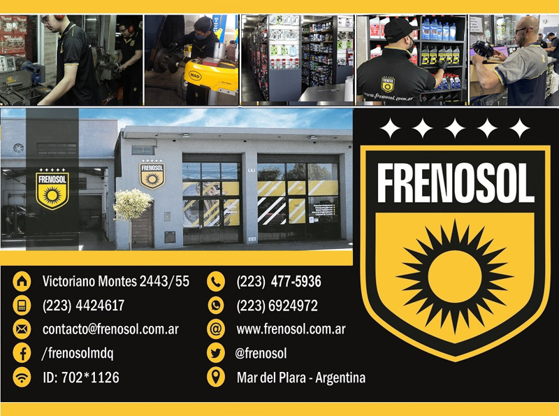 Frenosol: Bloqueo de la mordaza o cáliper de freno