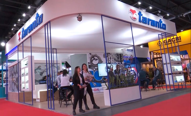 Taranto, con todas sus líneas en Automechanika Buenos Aires 2022