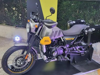 Royal Enfield Scram 411 producida en el país