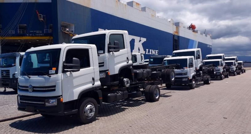Camiones Volkswagen de Brasil al mundo