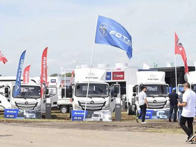 Lanzamiento Foton Trucks en Expoagro