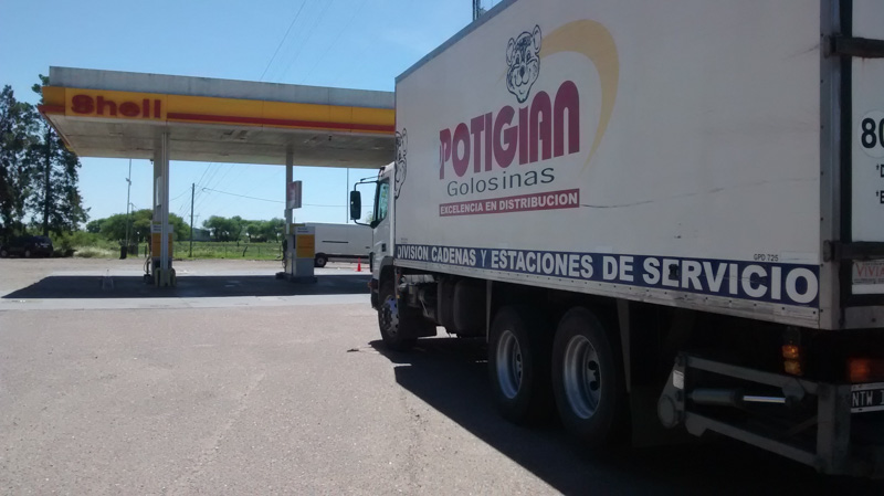 El abastecimiento de las Estaciones de Servicio de Potigian