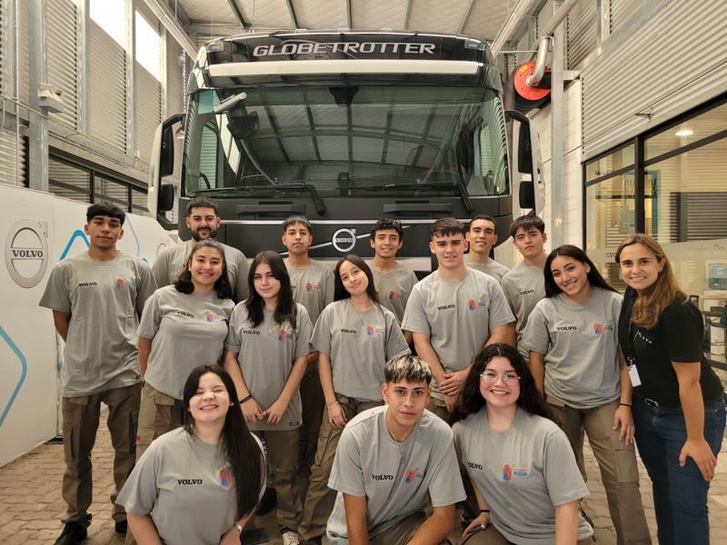 Volvo Trucks y Fundación Pescar, por la empleabilidad juvenil
