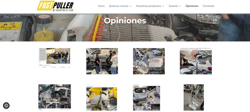 Nuevo sitio internacional del Fast Puller de Martech Car