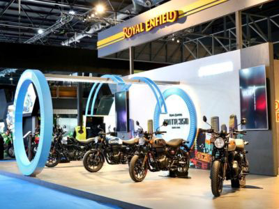 Dos ejemplares Royal Enfield de colección