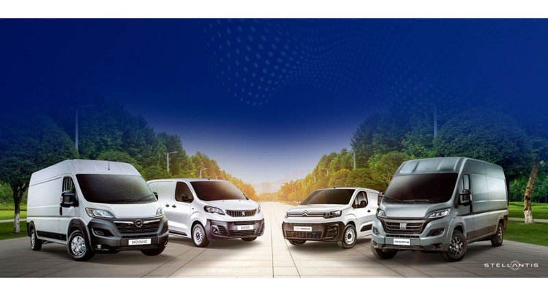 Los vehículos comerciales Stellantis lideran en España