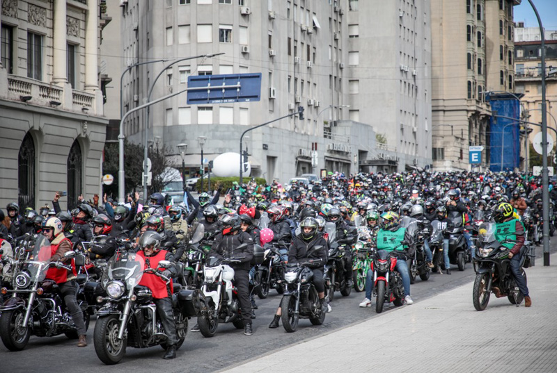 El Kawa Club realizó una nueva edición de la ''Caravana Solidaria''