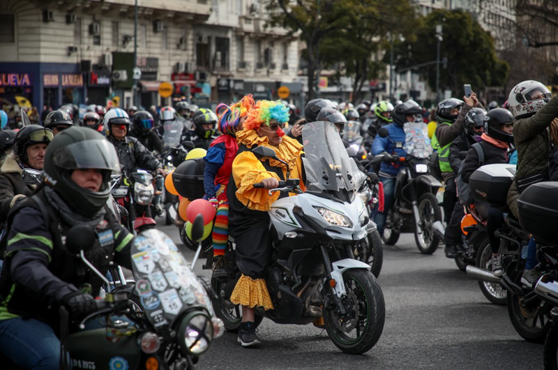 El Kawa Club realizó una nueva edición de la ''Caravana Solidaria''