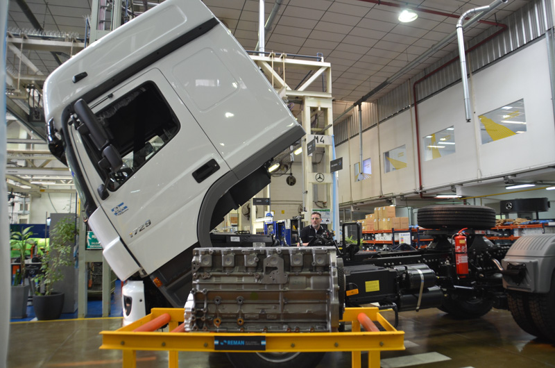 4 mil piezas remanufacturadas por Mercedes-Benz