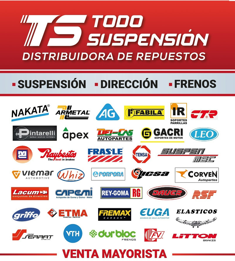 Todo Suspensión: Catálogo Online