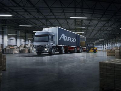 El confort del Mercedes-Benz Atego 1729 automatizado