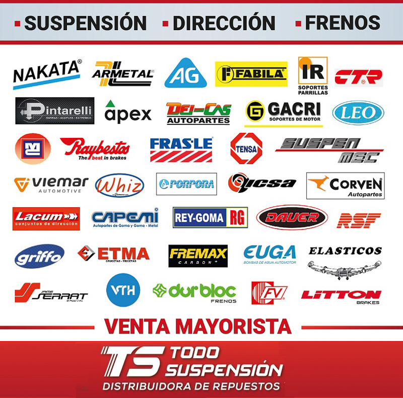 Todo para Suspensión, Dirección y Frenos