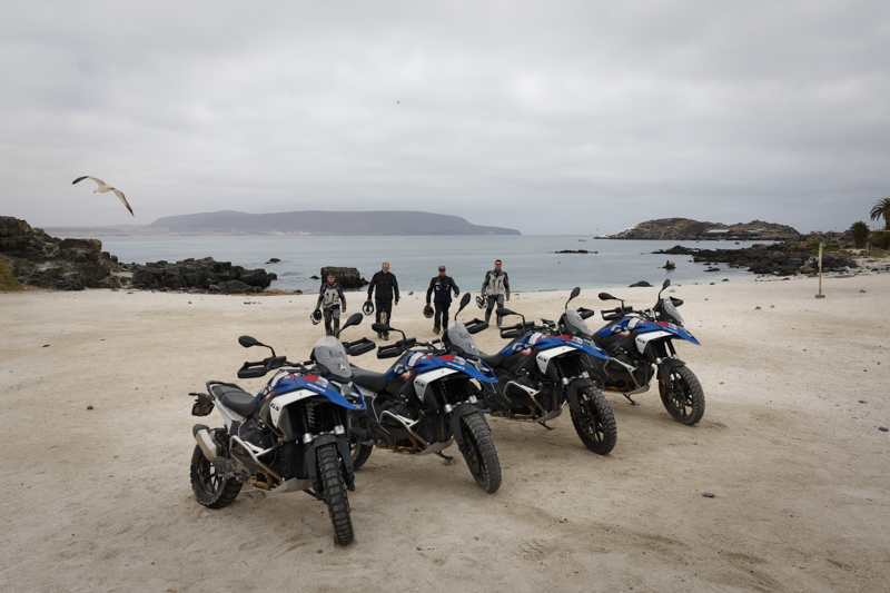 BMW R 1300 GS, en la cima del volcán más alto del mundo