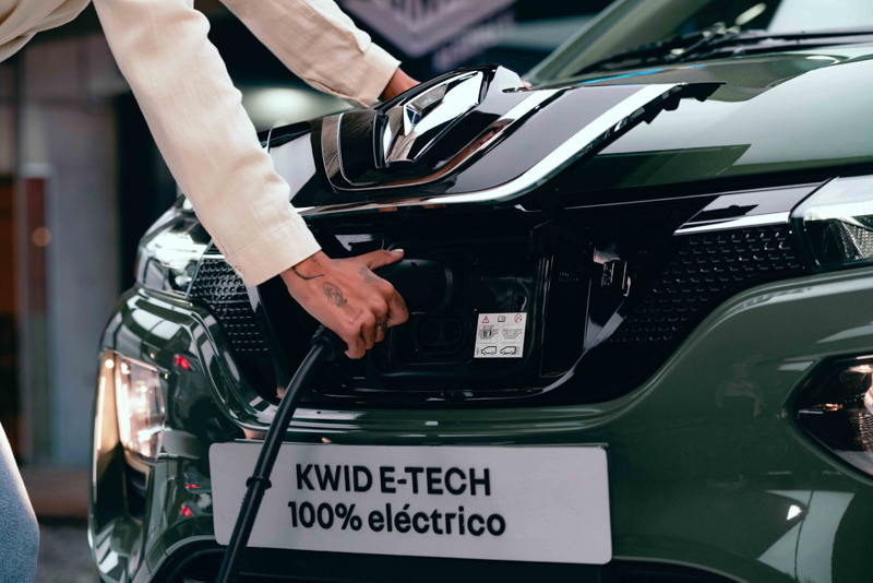 El Kwid E-Tech 100% Eléctrico