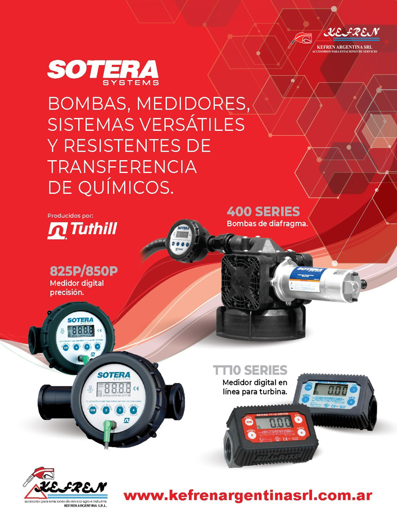 Kefren, novedades en Insumos para Estaciones de Servicio