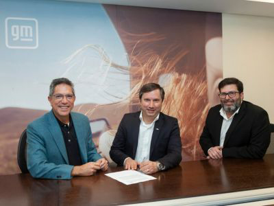 El presidente de General Motors Sudamérica visitó Uruguay