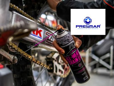 Muc Off Moto llega a Argentina de la mano de Presmar.