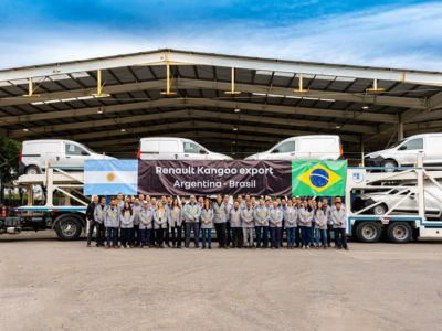 Renault Argentina comienza a exportar Kangoo a Brasil 