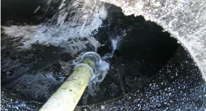 Pruebas de hermeticidad y la limpieza de tanques