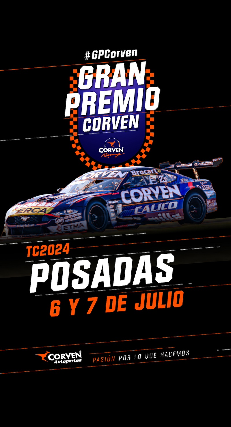 Corven Autopartes se prepara para celebrar el GRAN PREMIO CORVEN