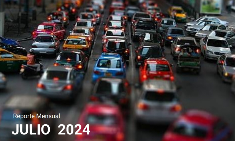 Patentamientos en julio suben un 38,8% respecto a junio