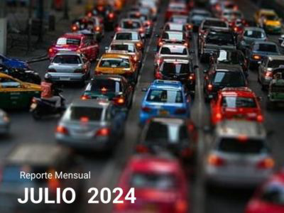 Patentamientos en julio suben un 38,8% respecto a junio