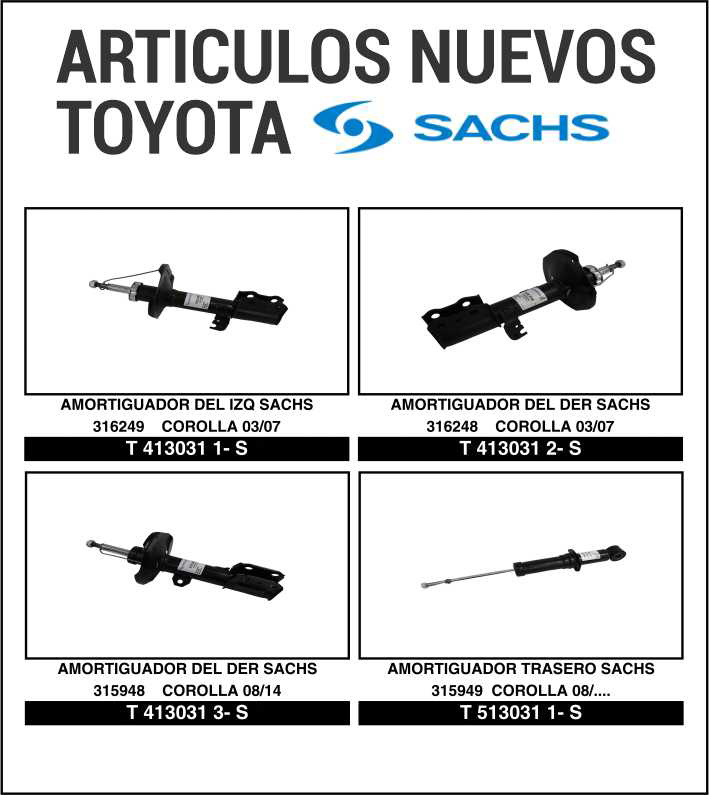 Novedades Expoyer: Nuevos modelos SACHS