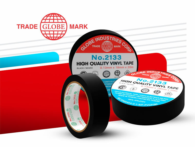 Novedades Exintrader: Nueva cinta aisladora Globe Vinyl Tape