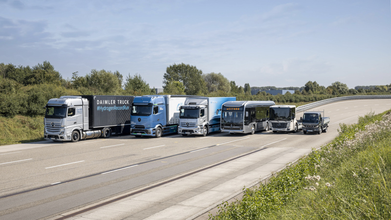 Daimler Truck presenta el eActros 600 en Hannover